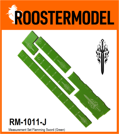 RM-1011-I Measurement Set Flamming Sword (Green)