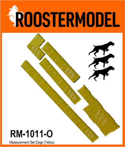 RM-1011-O Measurement Set Dogs (Yellow)